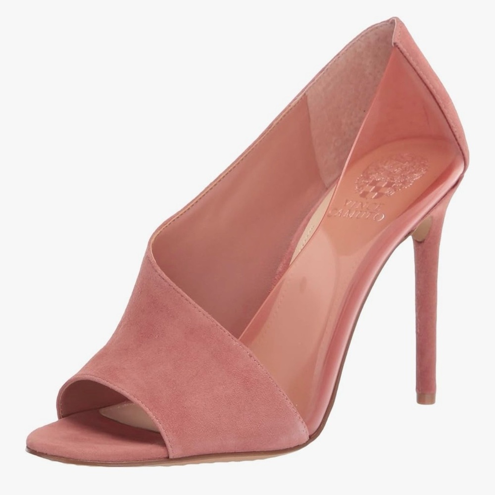 Vince Camuto Blush Peep-Toe Heels